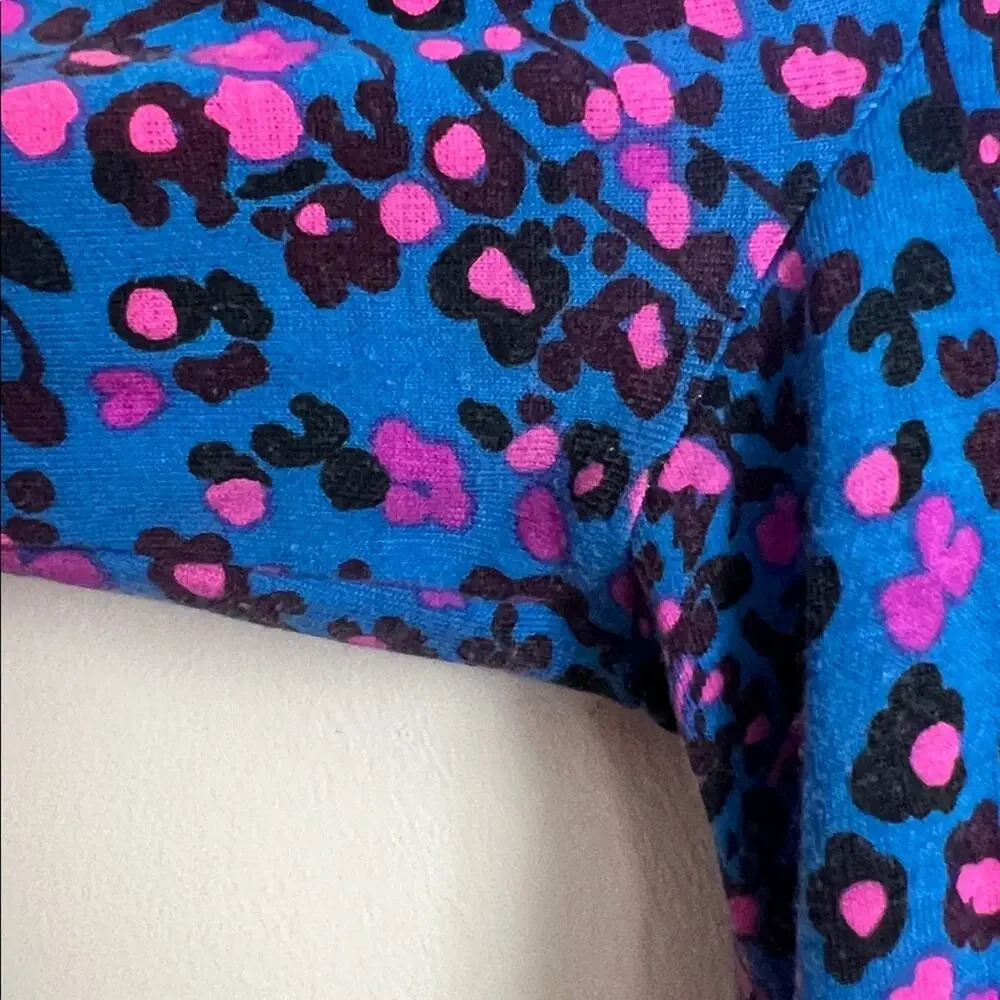 Lilly Pulitzer Alaina 3/4 Sleeve Dress Blue Flare in Growl and Prowl - Picture 8 of 13